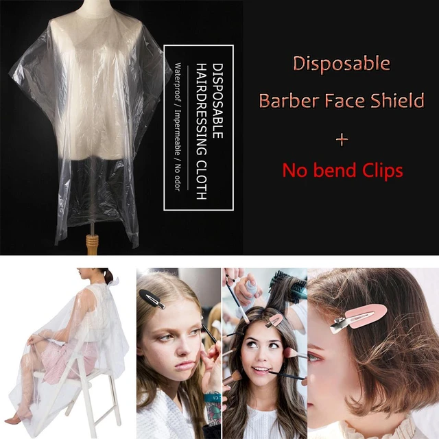 Disposable Salon Cape Disposable Capes for Hair Stylist Perming Barbershop  | eBay