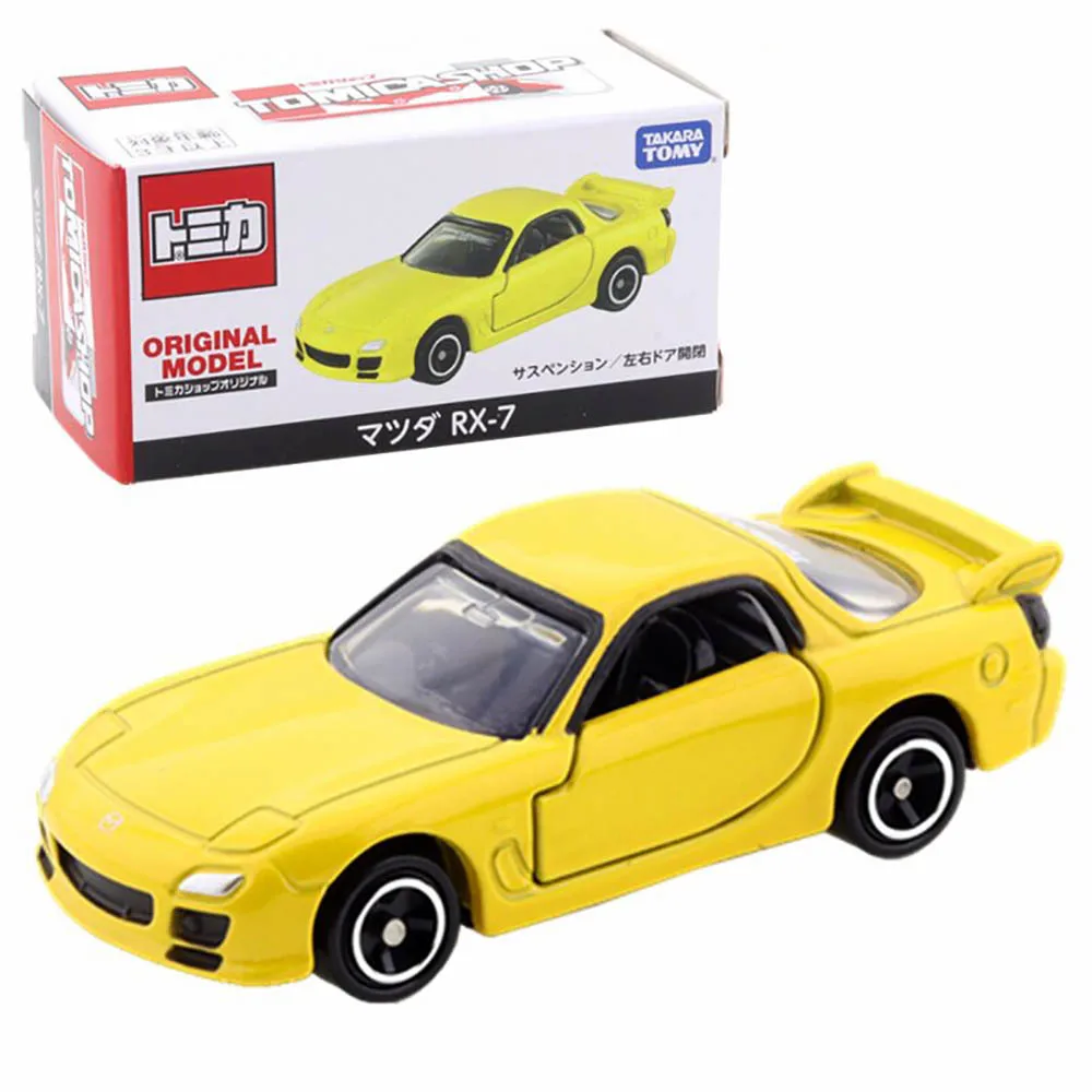 

TOMY DOMEC Mazda RX-7 SHOP limited ORIGINAL MODEL alloy car model，High quality limited alloy car model
