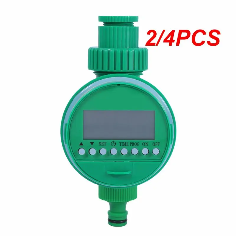 

2/4PCS Garden Water Timer with 1/2/4-Way Hose Splitter Automatic Watering Irrigation Controller Adapter 4/7 8/11 16mm Hose