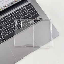 Ultra Thin Matte Protective Case - Transparent Frosted Back Armor Cover for Galaxy Z Fold4 (Full Clear)