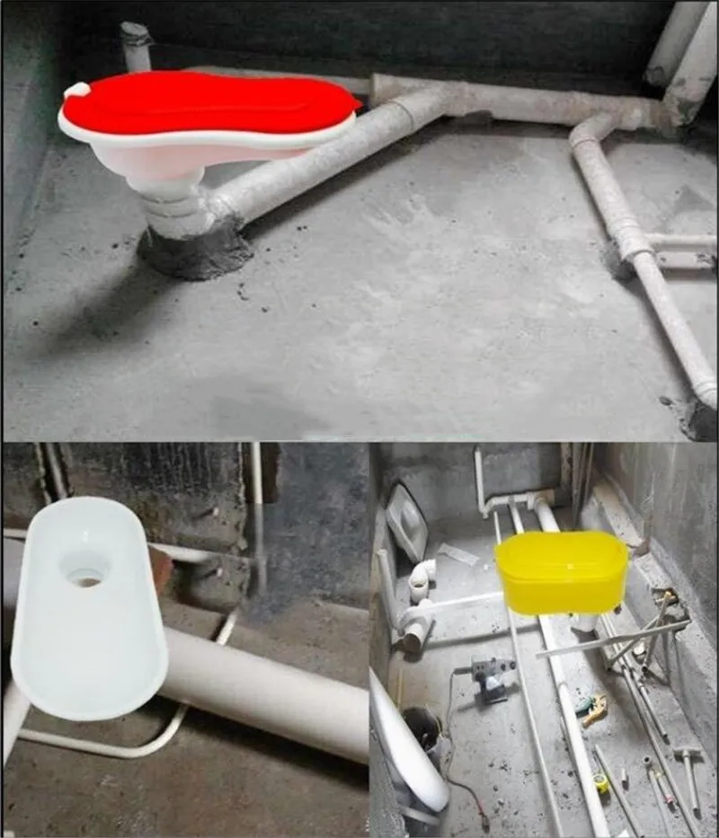 Temporary Toilet Disposable Plastic Squat Toilet for Decoration Construction Simple Urinal Disposable