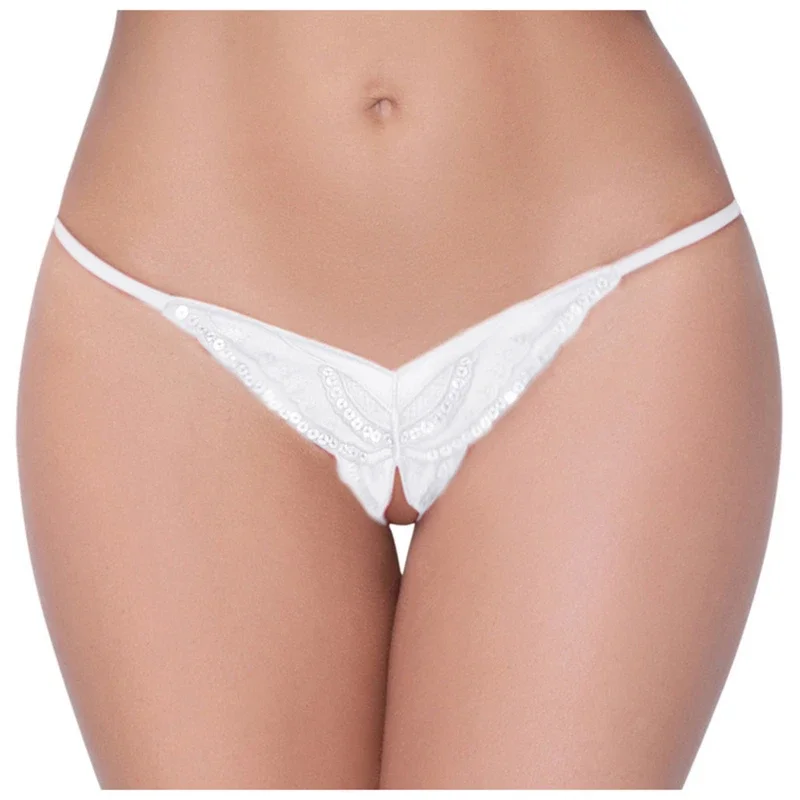 Lace Panties Female Underwear Women Panties Womens Underwear Sexy Open Crotch Briefs Thong Transparent T Pants