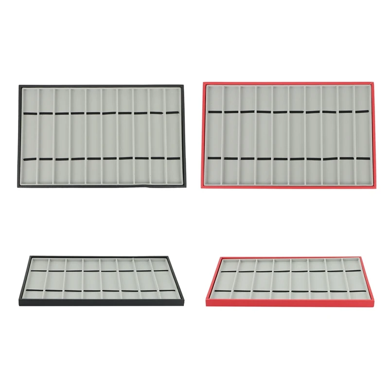 

Держатель ремешка для часов, ремешок для часов с прозрачной крышкой, органайзер для ремешков для часов, Штабелируемый Лоток для ремешков для часов