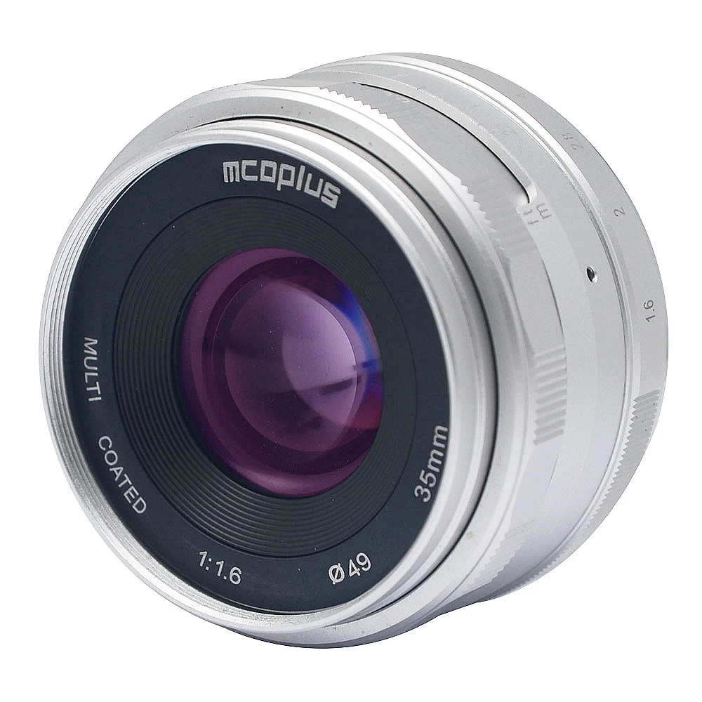 Mcoplus35mmf16LargeApertureManualFocusLensforSonyEMount