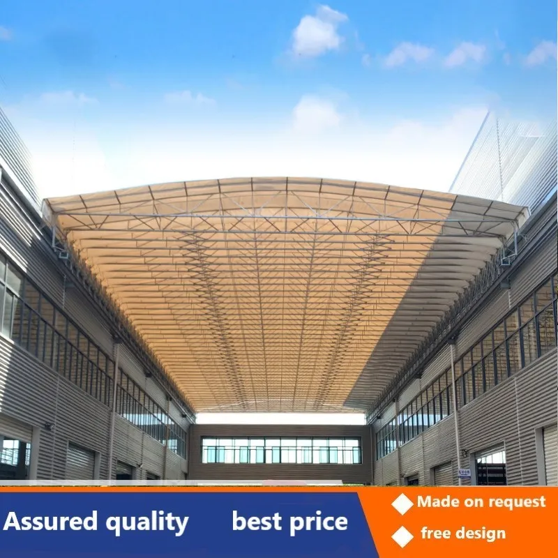 

sunscreen large gear push-pull tent outdoor parking retractable folding removable canopy push-pull tent