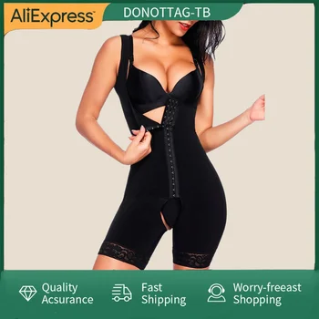 Fajas Colombiana 오리지널 허리 트레이너 바디 셰이퍼, 거들 감소, 배 슬리밍, 스키밍 보정속옷, 여성 교정 속옷