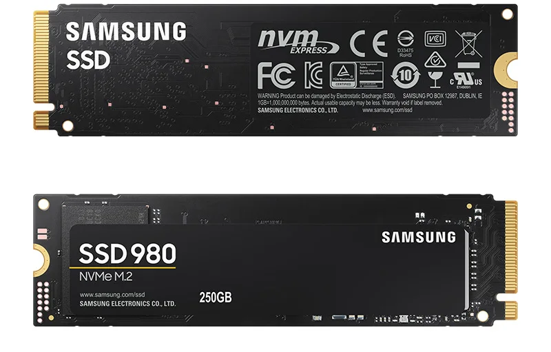 SAMSUNG SSD NVMe M2 PCIe 3.0 Solid State Drive 250GB 500GB Original ssd 1TB M.2 980 HD Hard Disk Up to 3500Mb/s Gen 3.0x4