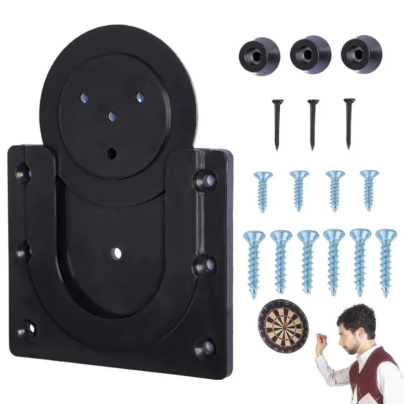 Dart Board Wall Mount Bracket Dart Board Holder Dart Display Stand Dartboard Mounting Holder Dartboard Bracket Wall Bracket For wholesale 100x color zinc plating invisible floating shelf bracket hidden layer board hidden flush mount without screws gf191