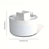360 Rotating Makeup Desktop Cosmetic Storage Box Organizer Large Capacity For Bathroom Portable Lipstick Makeup Brush Pen Holder 4