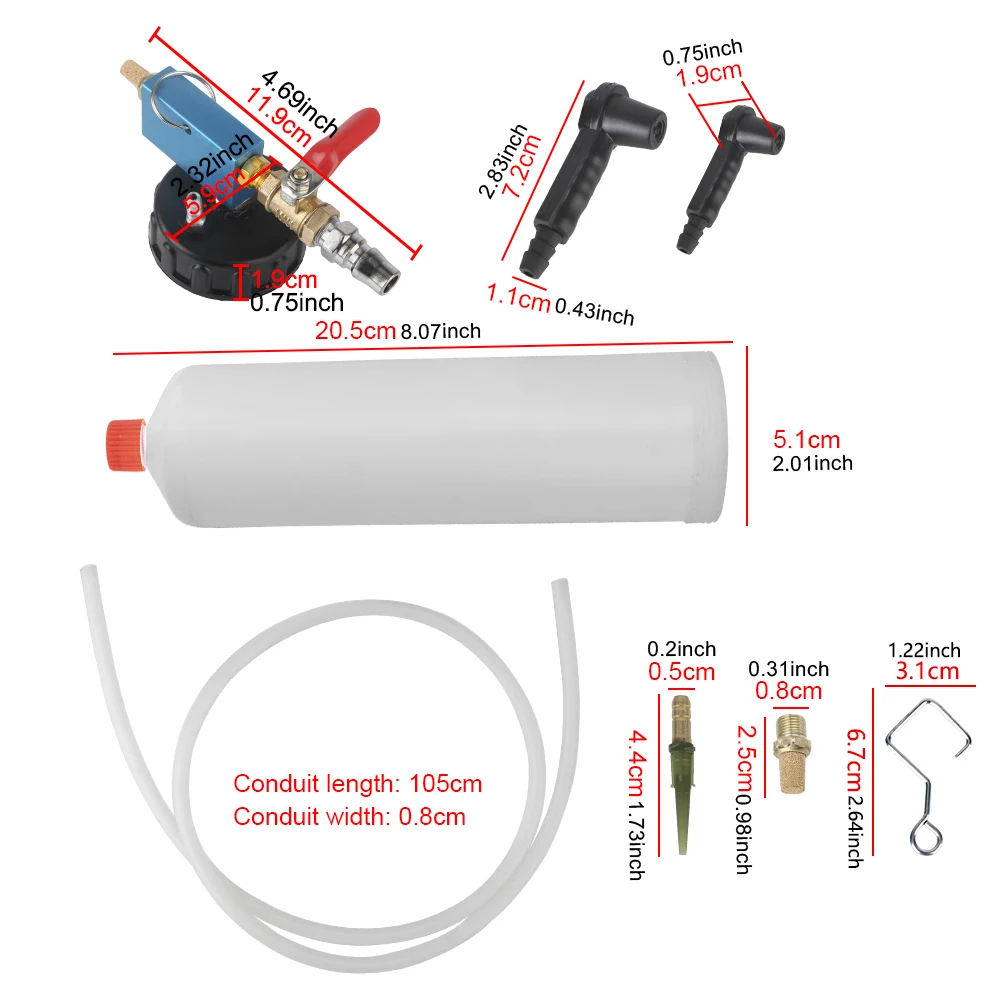 Car Brake Fluid Oil Change Tool Hydraulic Clutch Oil Bleeder Empty Exchange Drain Kit Universal Car Accessorie Pump