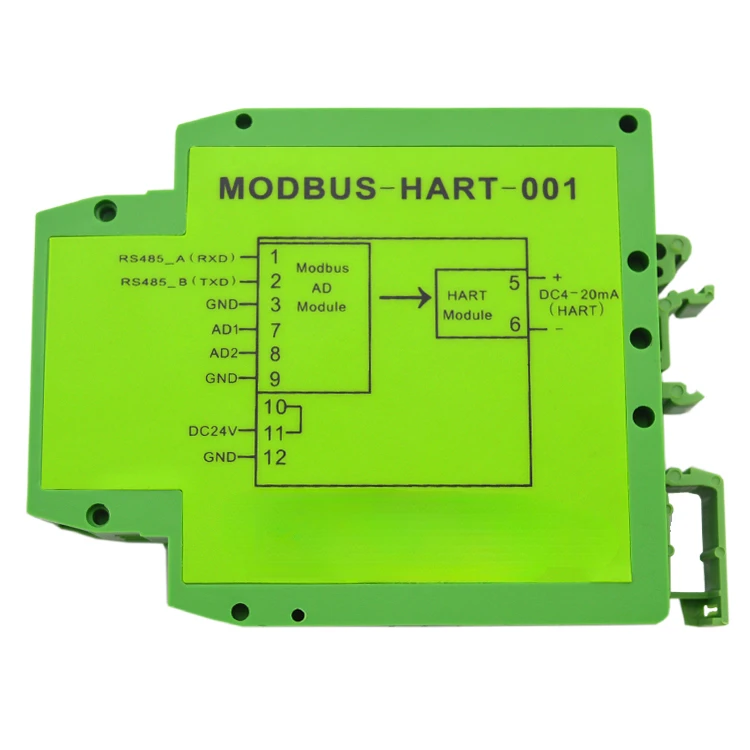 RS485 to hart protocol 4-20mA to hart engineering special conversion module MODBUS-HART-001