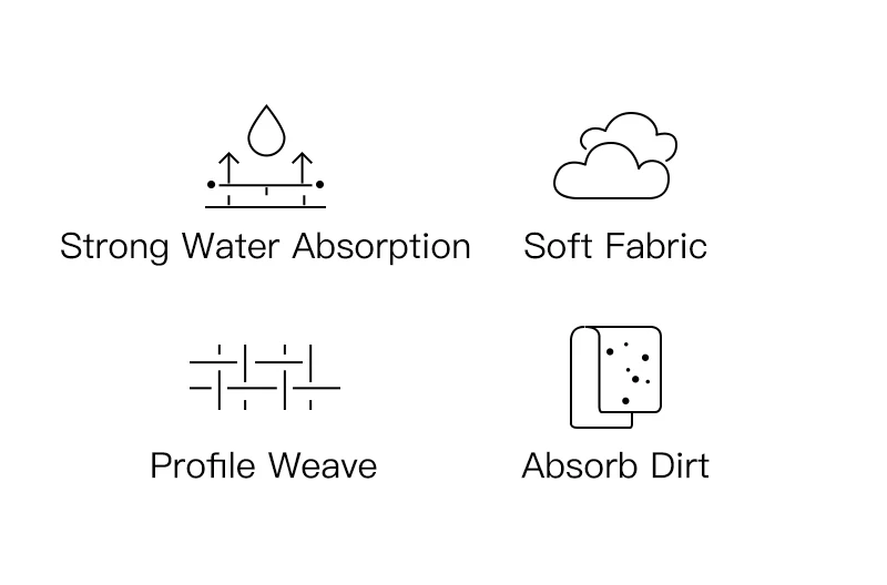 Description Picture 3 of itemCoffee Towel Portable Coffee Bar Barista Cleaning Towel Super Absorbent Cloth Coffee Machine Steam Wand Barista Accessories