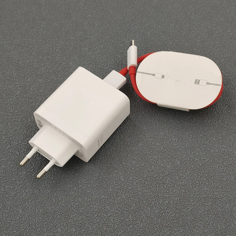 100W Supervooc Fast Charger with USB A Power Adapter & Type C Cable, EU/UK Plugs