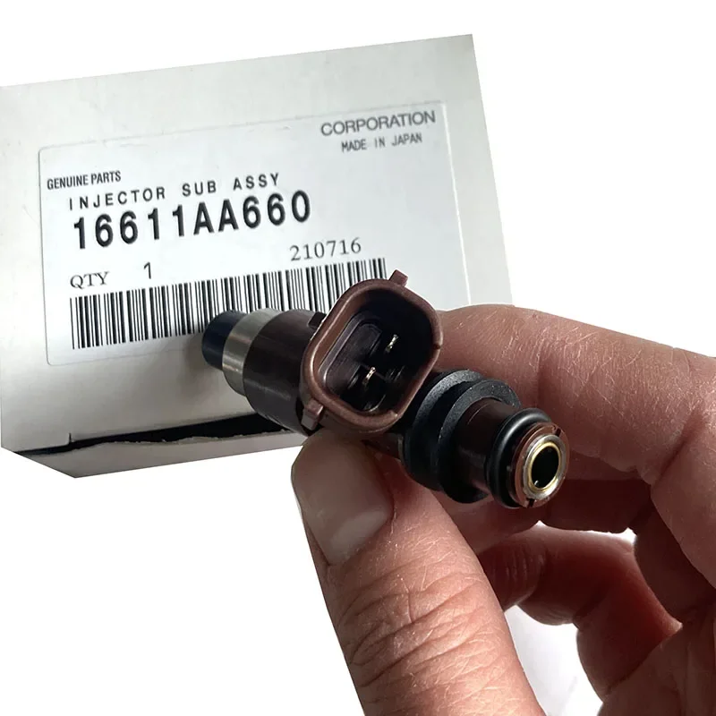 まや NBJKATO Brand New Genuine 1PCS Fuel Injector 16611AA660 For