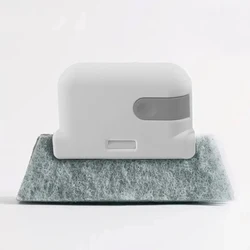 Multipurpose Groove & Crevice Cleaning Brush for Windowsills and Cabinets (Grey)