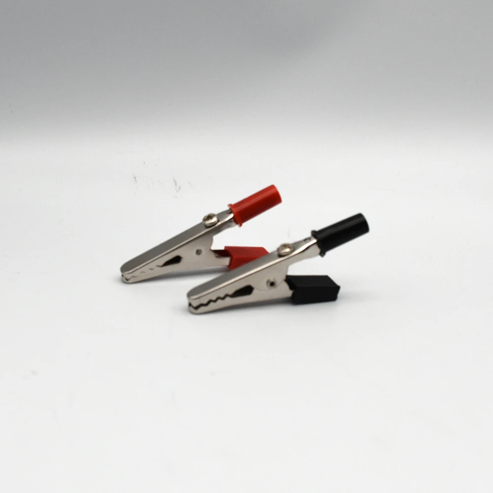 Alligator clips 10 Pieces Metal Alligator Clips Test Clips Electronic Product Test Clips Screws Solder Ports Electrician Wire