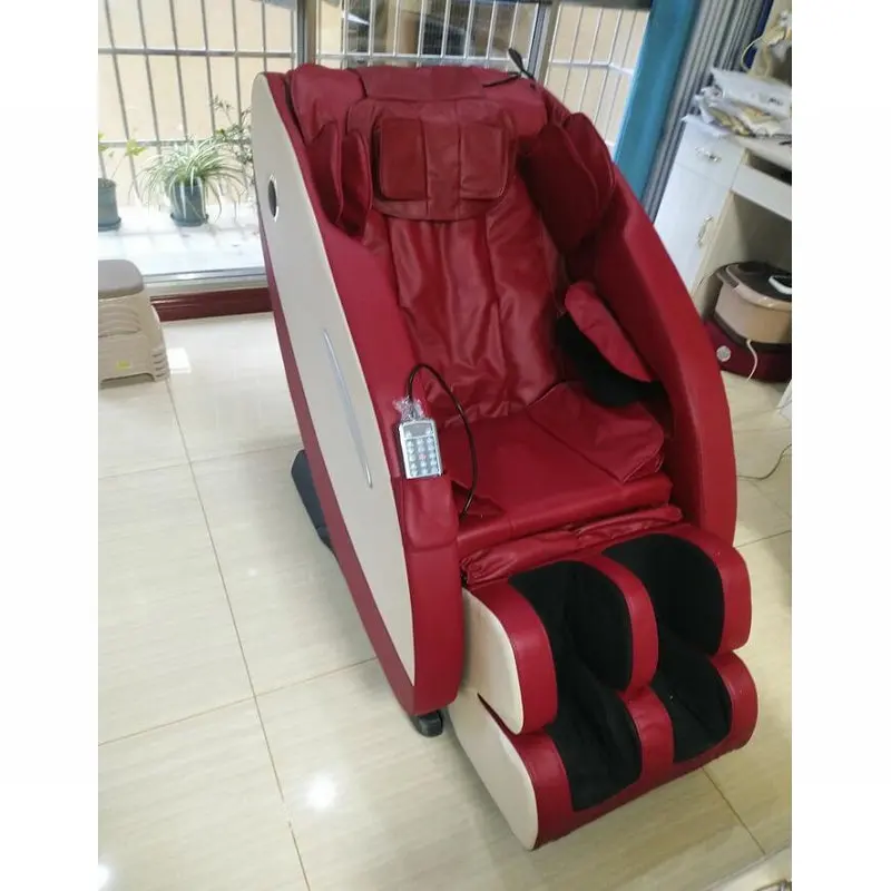 Household Full-Body Electric Massage Chair, Multi-Functional Cervical Lumbar Back Sofa with Built-in Heat & Airbags System