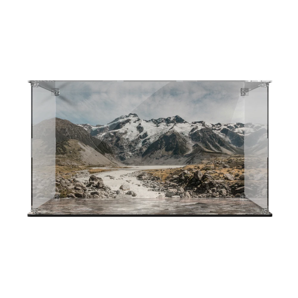 Acrylic display box for  42110 display case for Land Rover building  block dustproof clear model car storage box 6