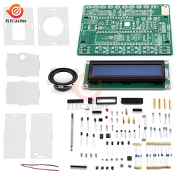 DIY FM Radio Kit with LCD Display and Protective Case for Learning and Soldering Practice (DIY Kits)