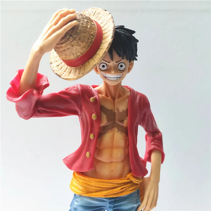 One Piece GK Straw Hat Monkey D Luffy 25cm PVC Action Figure One