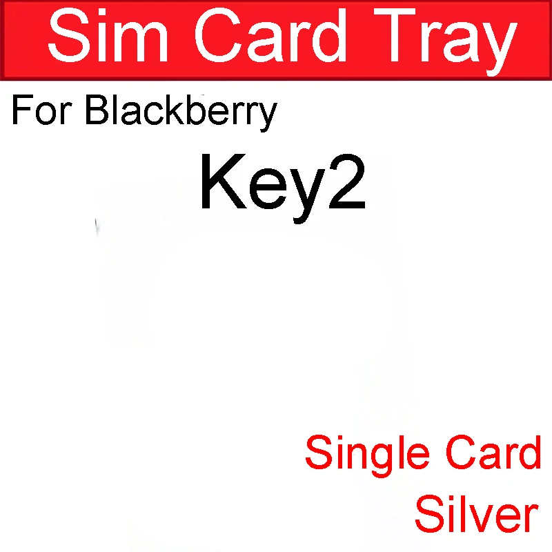 SIM Card Tray Holder Replacement for BlackBerry – Premium Slot Socket Adapter