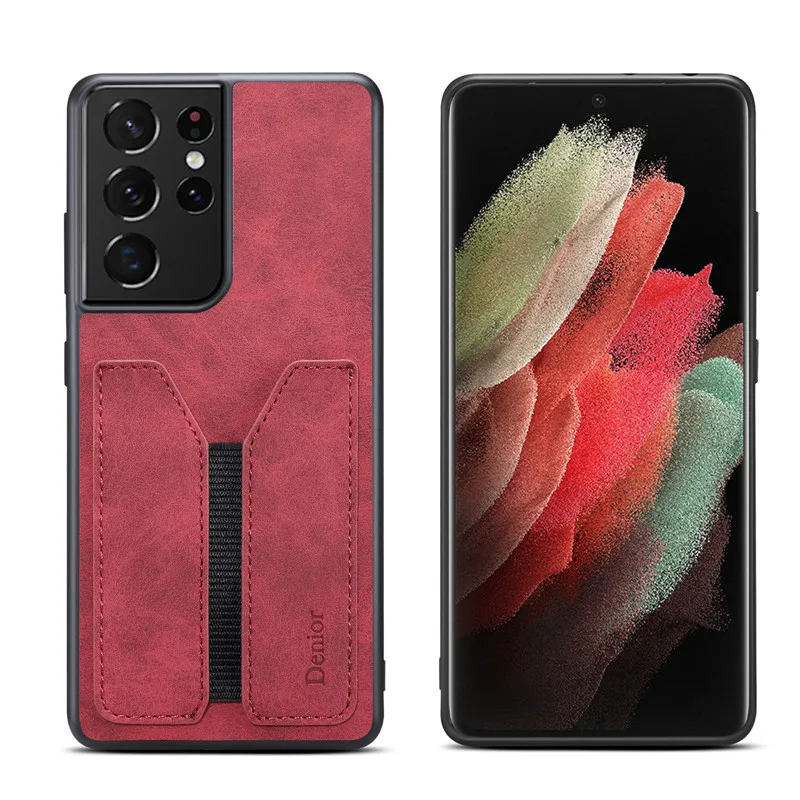 Premium Soft Leather Phone Case with Card Slot Holder