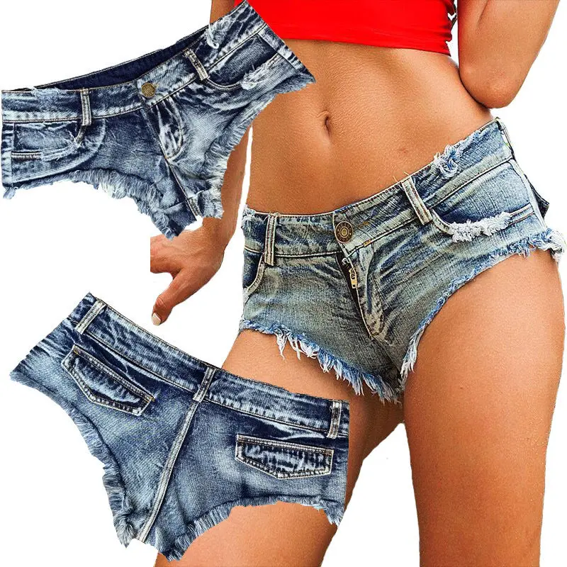 High street requintado strass drawstring denim shorts para as mulheres 2023  verão novo cintura alta emagrecimento apertado bainha shorts jeans -  AliExpress