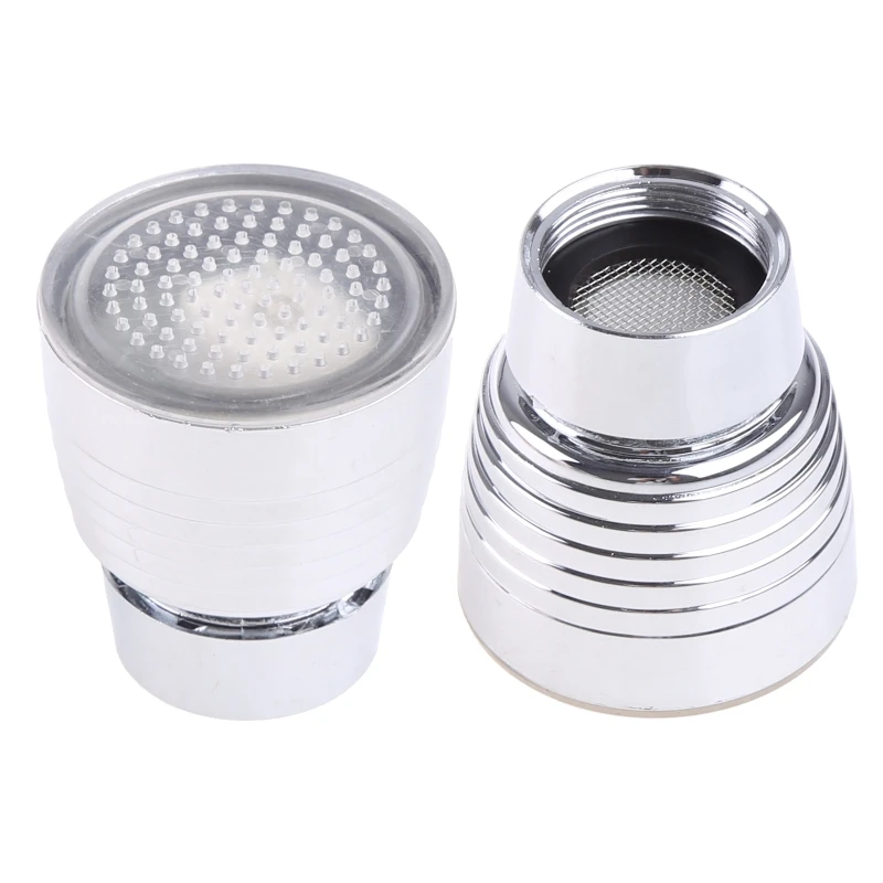 Temperature Kitchen Faucet Aerator LED 3 Color Flow Restrictor Filter G5AB