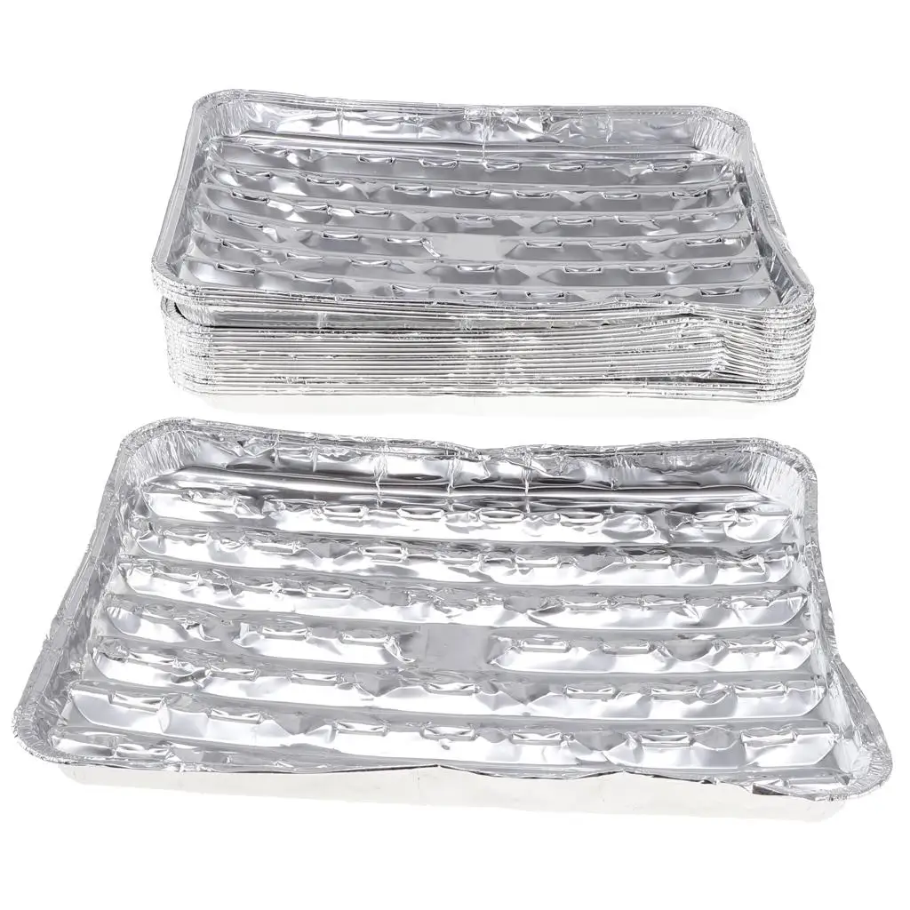30 Pièces Plateaux De Papier D'aluminium, Bols En Aluminium, Moule à Gâteau En Aluminium Jetable