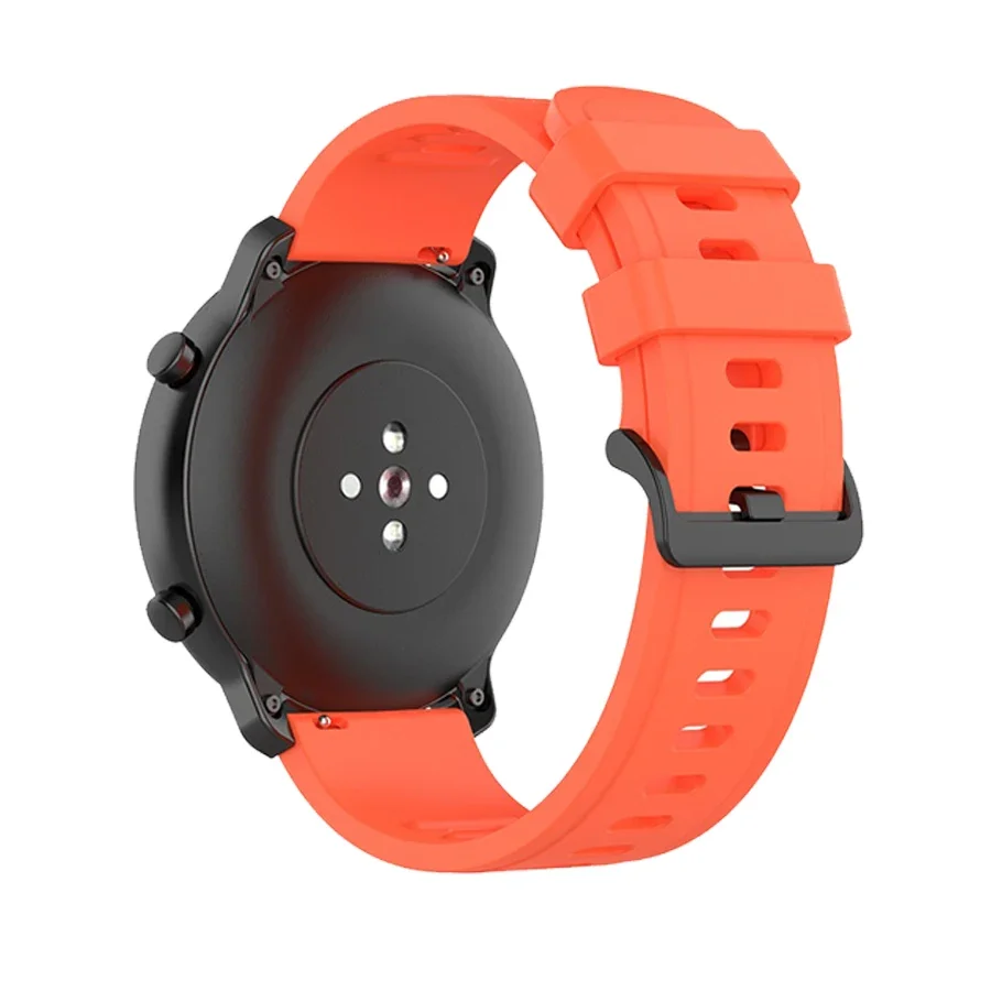 Universal Silicone Sport Watch Strap, 20/22mm - Durable Wrist Band