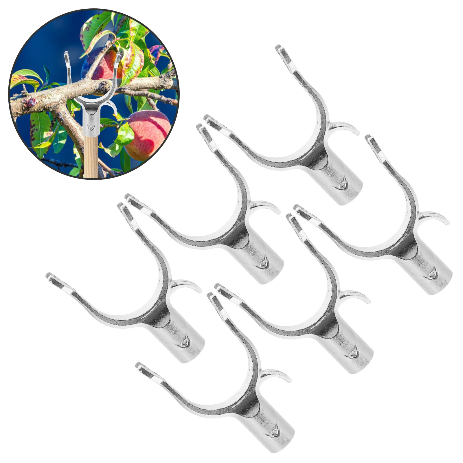 

6pcs Aluminium Alloy Tree Branch Support Tree Brace Branch Crutch Tree Straightening Tool