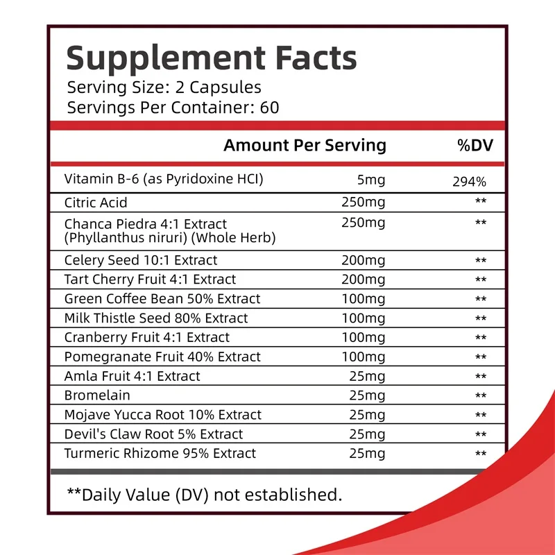 Uric Acid Support Kidney Cleanse Uric Acid Support Promote Joint Health & Detox