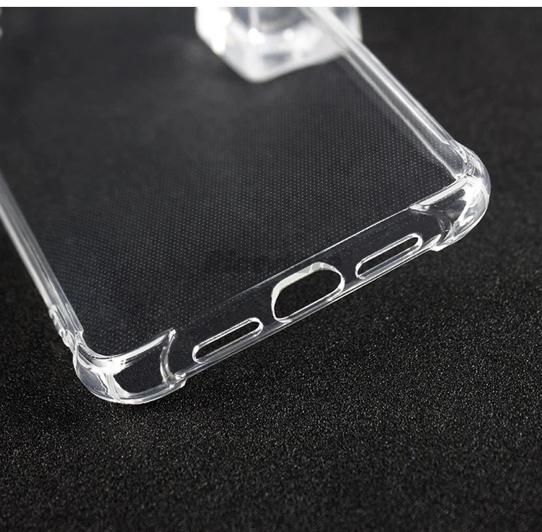 Crystal Clear Soft Silicone Protective Case - Transparent Slim Cover
