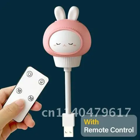 

Фонарь USB, ночник, милая мультяшная ночная лампа с дистанционным управлением для дома, спальни, милый Декор для комнаты, подарок на день рождения
