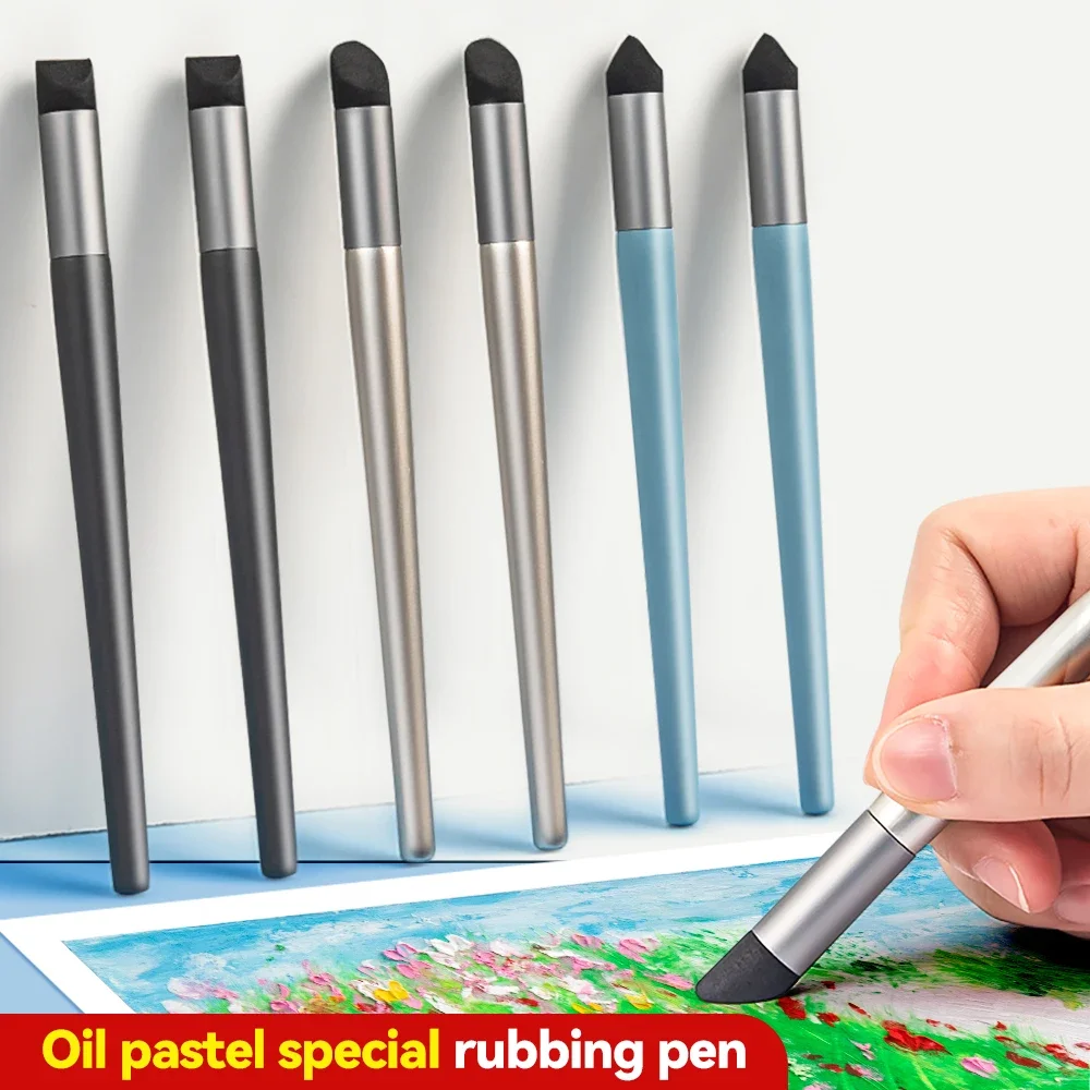 Éponges De Mélange Lavables Pour Dessin - Lot De 3 Pointes Différentes - Pour Pastel, Charbon, Croquis - Artistes, étudiants