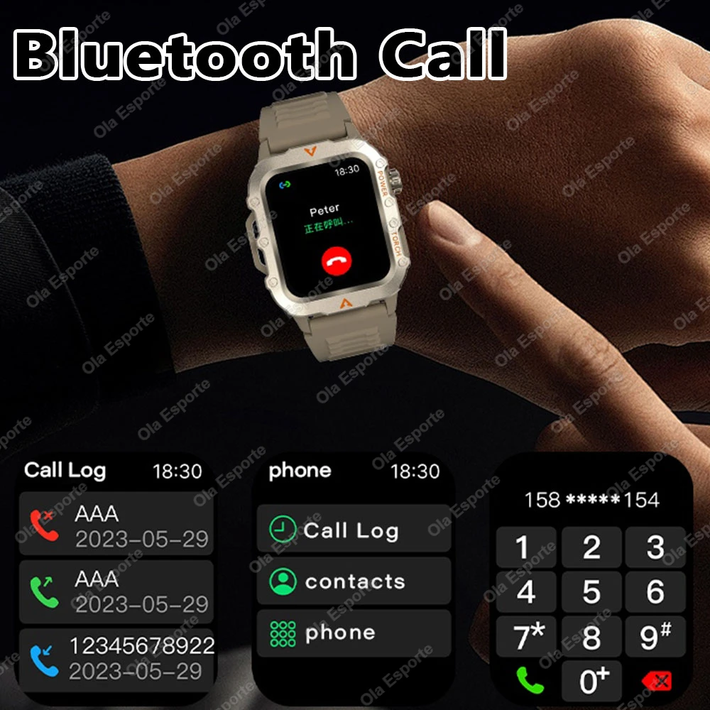 Outdoor Sport Smart Watch with Led Lighting Men Women Watches Fitness Track ECG+PGG Smart Watch for huawei xiaomi Samsung apple