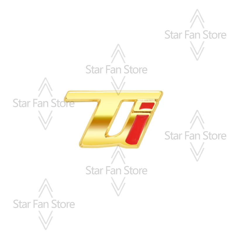 Premium Metal VELOCE TI 3D Car Emblem Decal Sticker