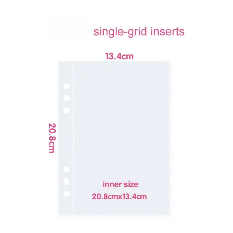Korean Style A5 Binder Notebook Journal Planner in PP Finish