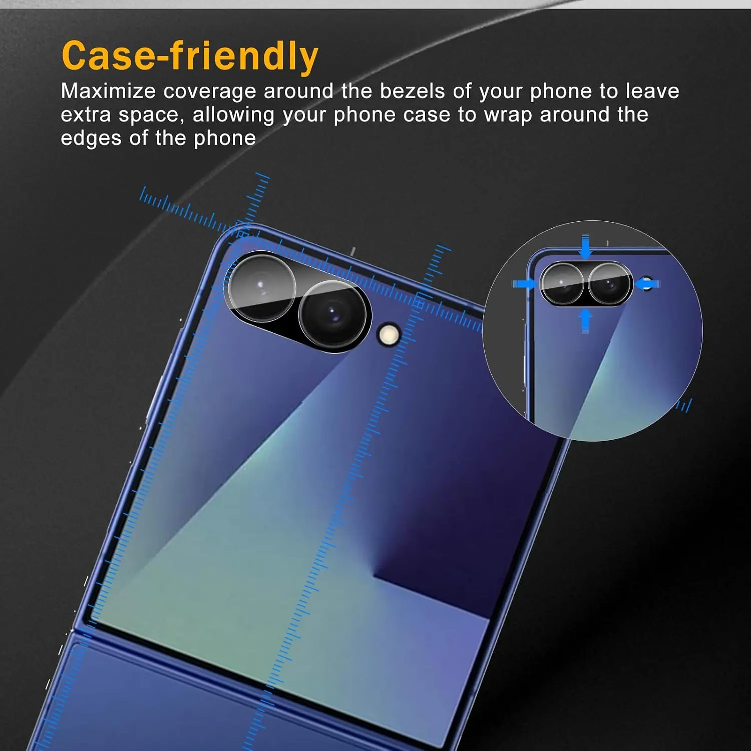 Enhanced Tempered Glass Camera Lens Protector