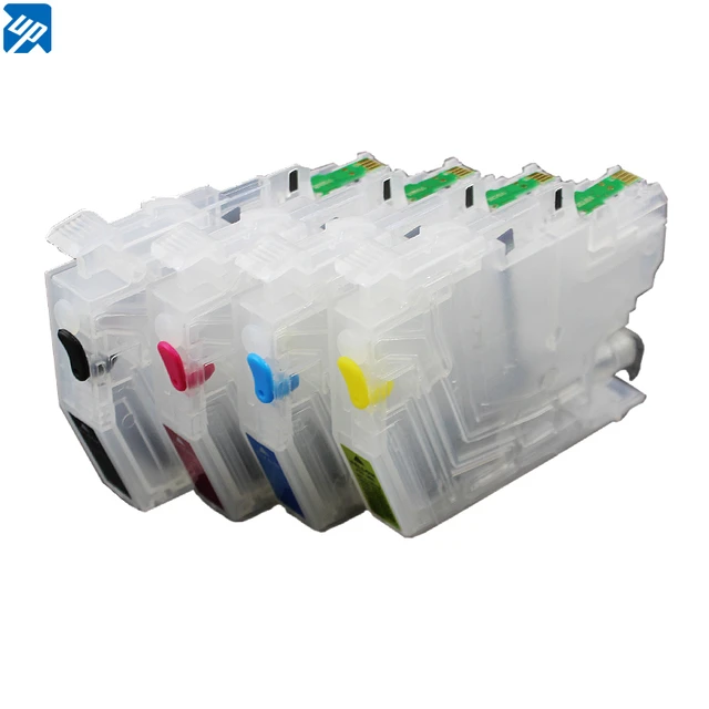 Empty Refill Ink Cartridge No Chip for Brother LC421 LC462 LC492 LC432  LC411 LC401 MFC-J1010DW J1050DW J1140DW