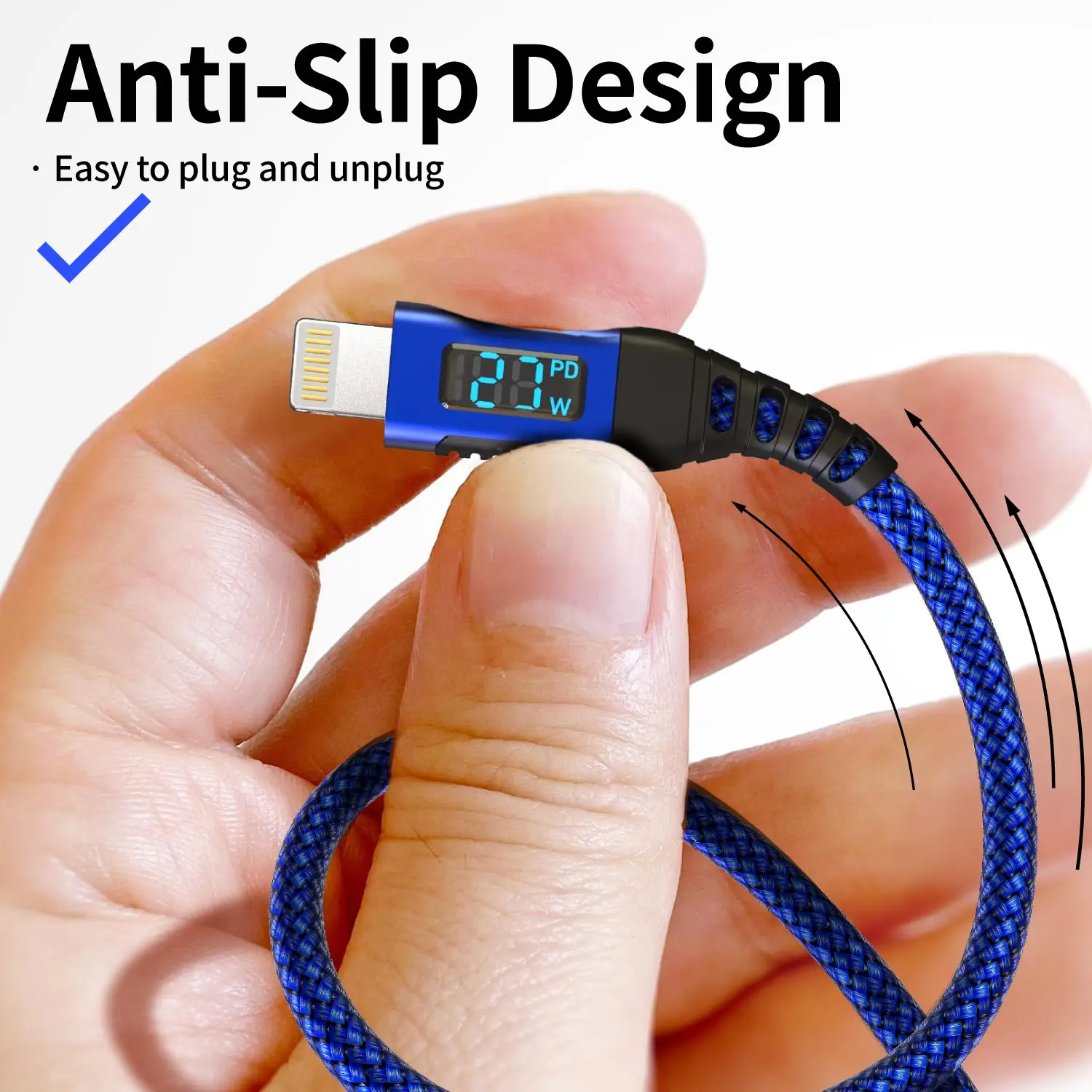 High-Speed USB C to Lightning Cable 6FT [MFi Certified] – Premium Fast Charging Cord