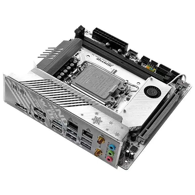 JGINYUE B760I Snow Dream WiFi Mini-ITX motherboard LGA1700 DDR4