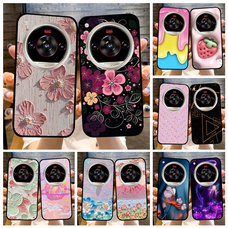Soft Silicone Back Cover Phone Case - TPU  Capa