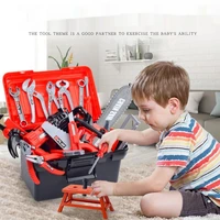 Kids Toolbox Kit Toys Simulation Repair Tools Toys Drill Plastic Game Learning Engineering Puzzle Toys Gifts For Boy 2