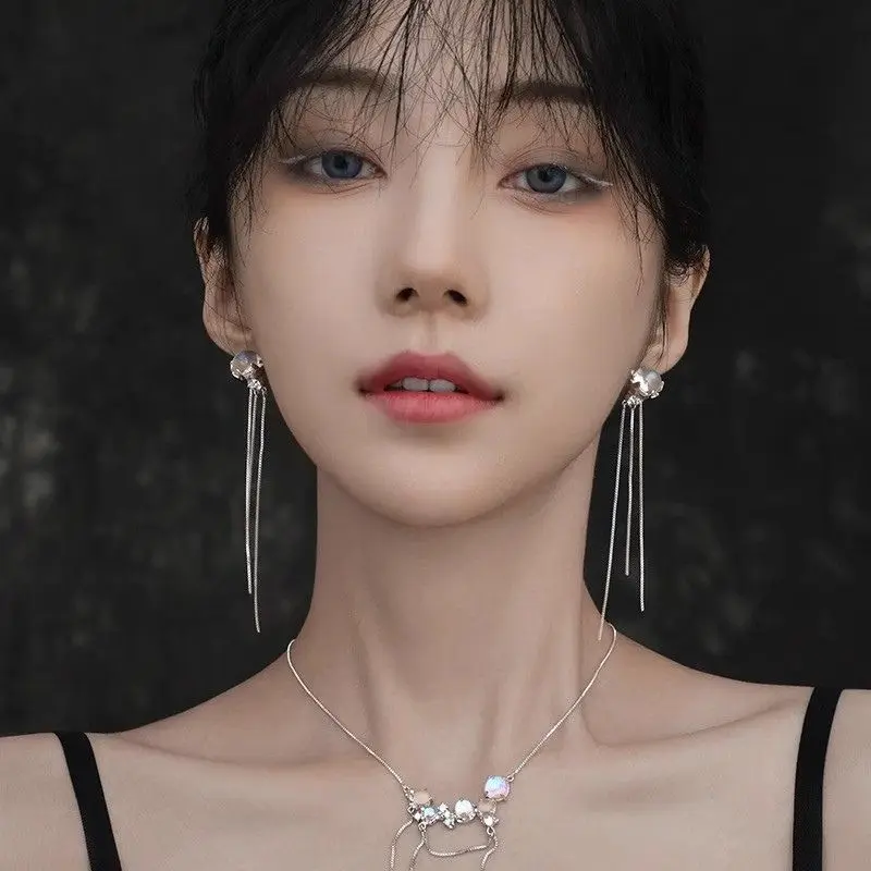 Moon Jellyfish Tassel Earrings 7 Moon Jellyfish Tassel Earrings S6f8853c085244d0ba7364c6cba826fcev