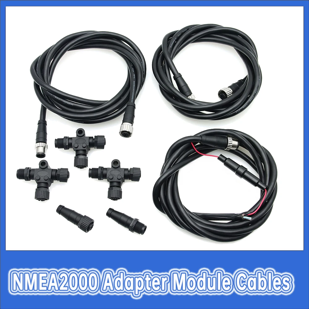 Nmea2000 Adapter modul Anschluss serielle Daten Vernetzung Marine elektronische Geräte Multifunktion konverter T-Typ Netzteil