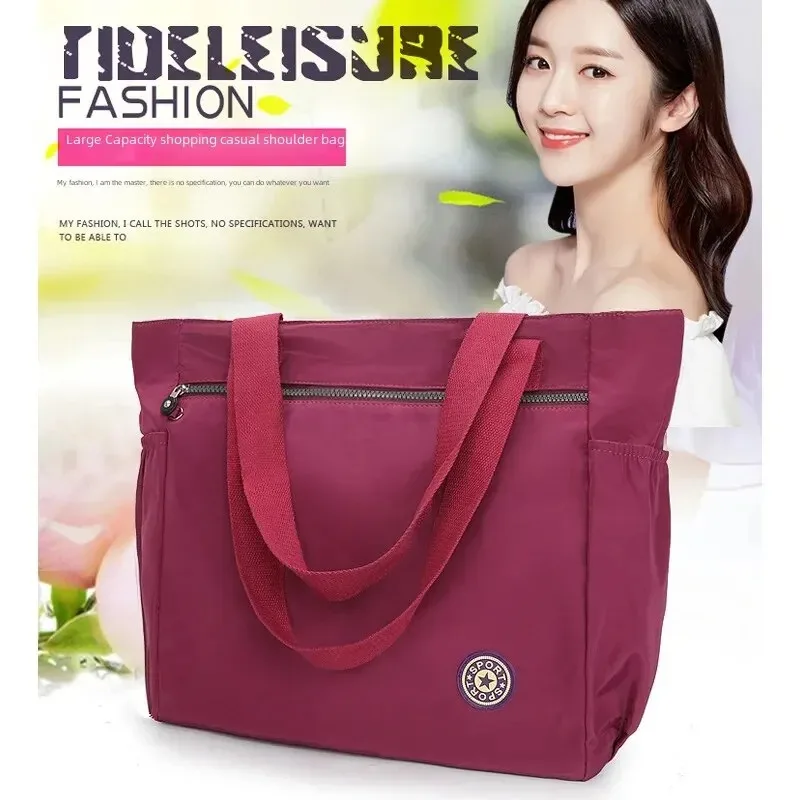 Waterproof Oxford Duffle Bag Large Capacity Women Travel Bags - Main Image