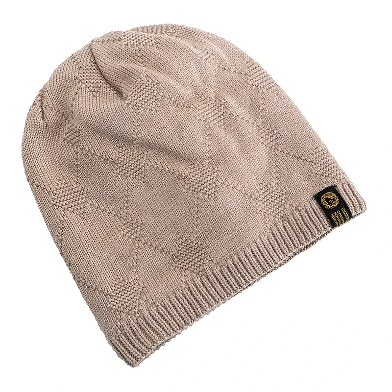 New Style Fashion Unisex Winter Hat Warm Wool Cap Stylish Soft Beanie Hat For Men Women Outdoor Thicken Ski Sports Knitted Hat