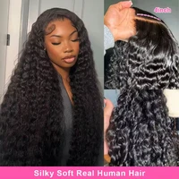 Perruques Lace Frontal 13x6 HD en Cheveux Humains, Bouclées Crépues, Boucles Profondes, Brésiliennes, avec Closure 13x4, Prêtes à Porter, Sans Colle, Isee, Prêtes à l'emploi 4