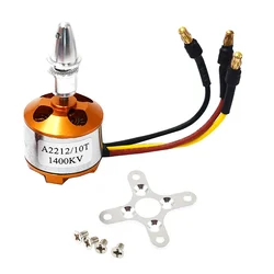 High-Performance Brushless Motor for RC Aircraft and Drones (KV2450 With plug)